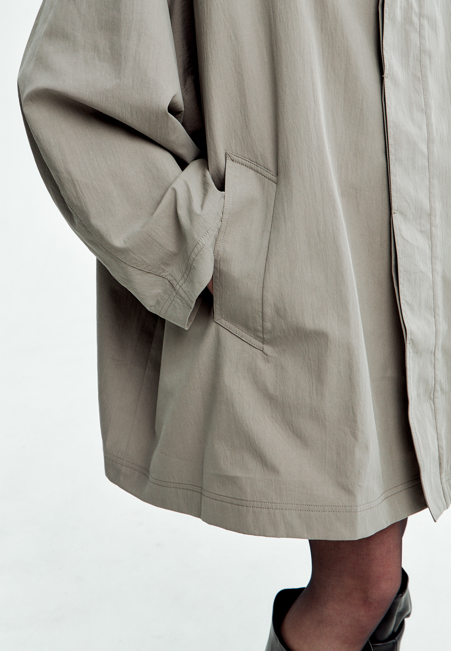  Плащ super oversize
